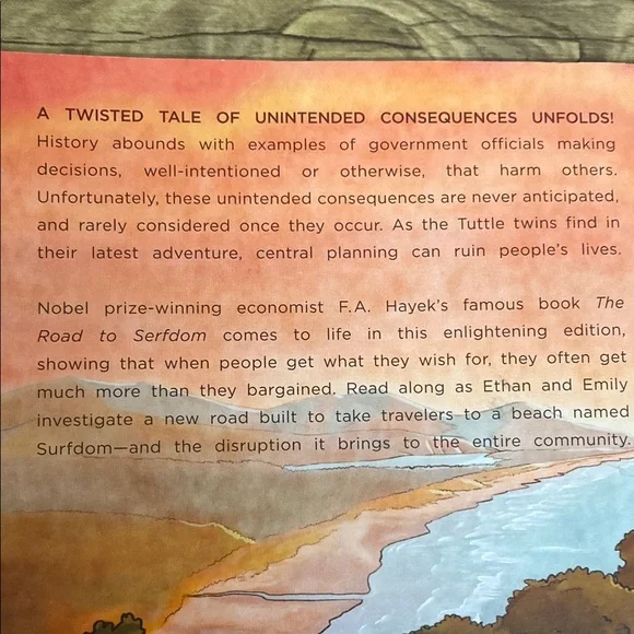 The Tuttle Twins and the Road to Surfdom Book - Picture 3 of 3